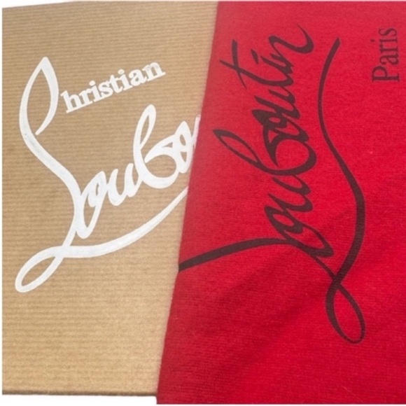 Christian Louboutin Marikat Mirror accent mesh booties RETAIL 1,195 - Picture 9 of 15